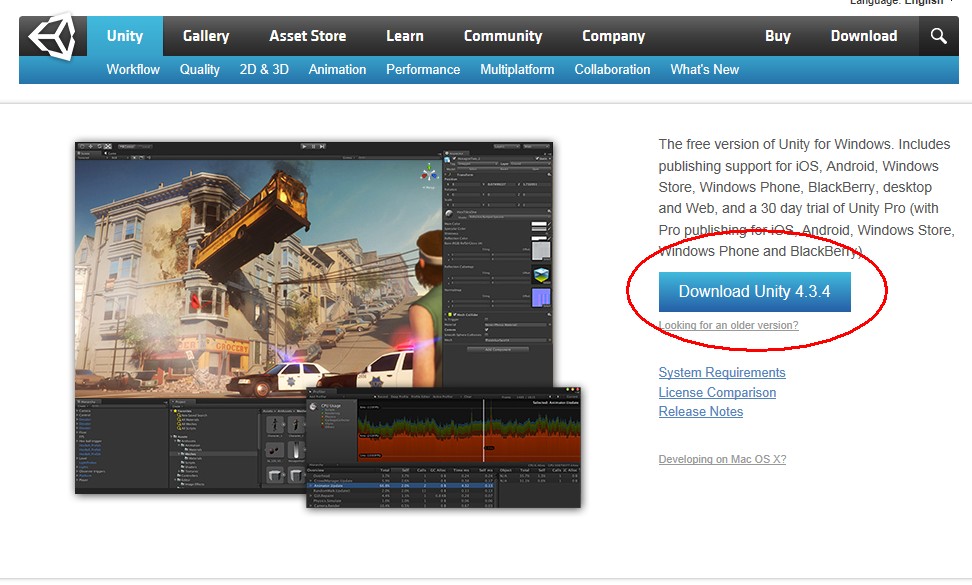 Unity3D游戏开发初探-1.跨平台游戏引擎让.NET程序猿再生